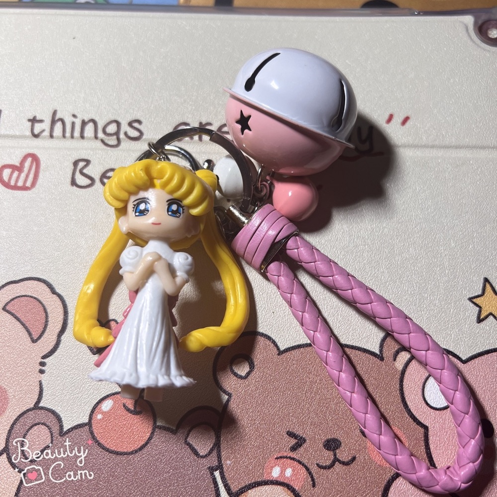 sailor moon keychain